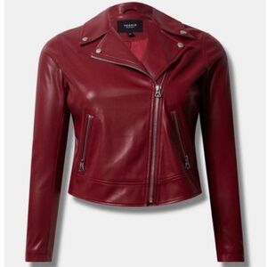 New Torrid rhubarb jacket w/ pockets